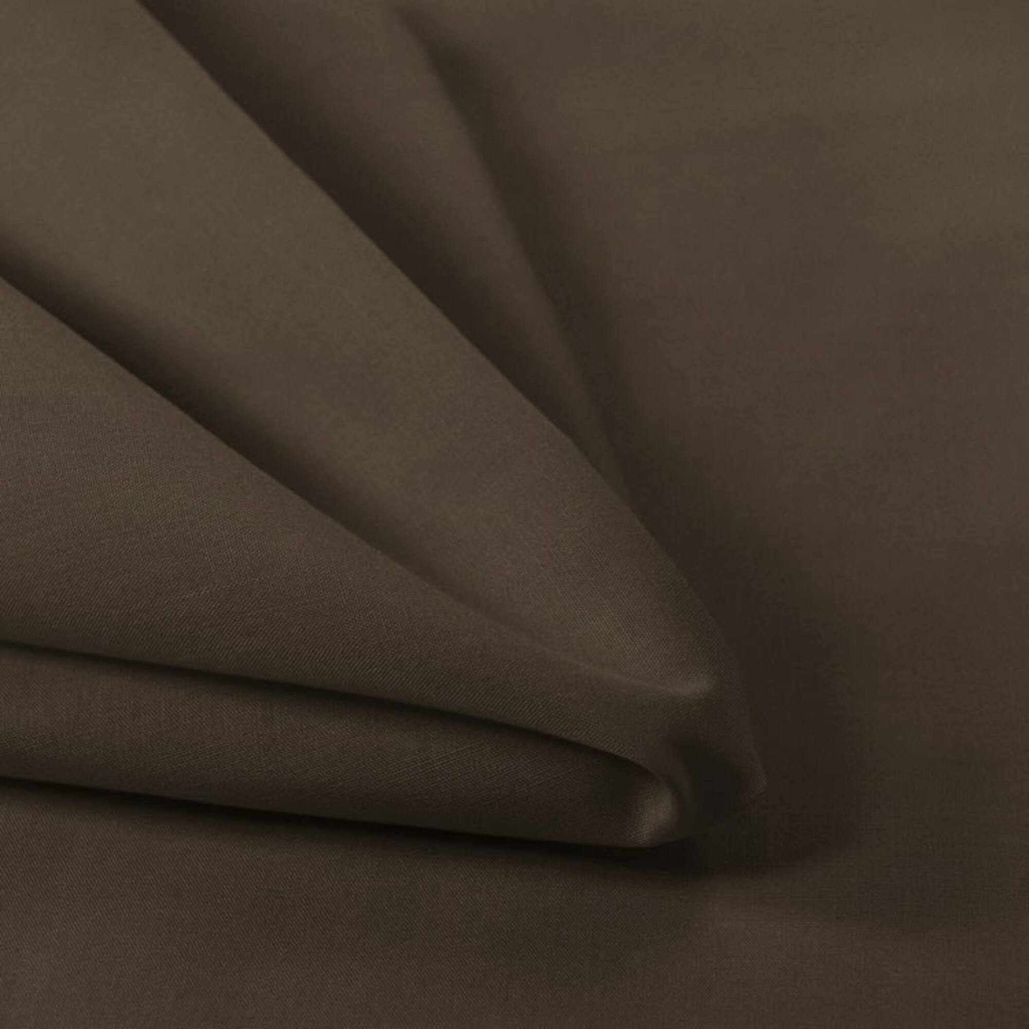 57" Brown Broadcloth